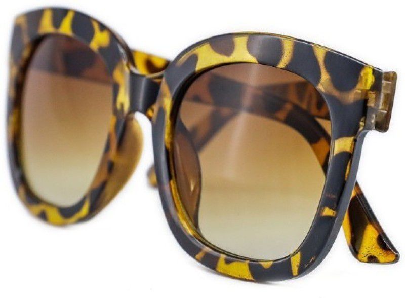 Polarized Wayfarer Sunglasses (Free Size)  (For Women, Yellow, Black)