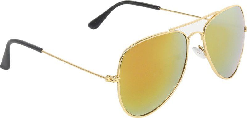 Riding Glasses, UV Protection Aviator Sunglasses (44)  (For Men & Women, Multicolor)