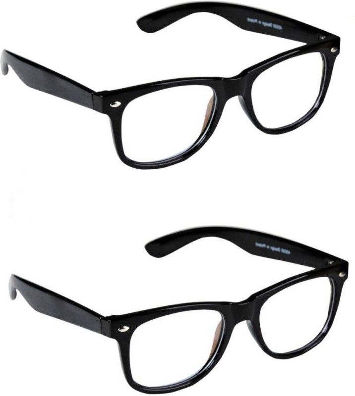 UV Protection Wayfarer, Wayfarer Sunglasses (58)  (For Men, Clear, Clear)