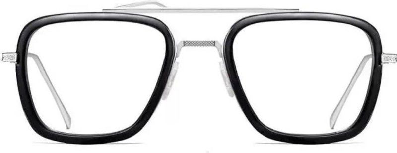 Photochromatic Lens, UV Protection, Polarized Rectangular Sunglasses (15)  (For Men & Women, Clear)