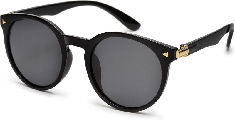 Round Sunglasses  (For Men & Women, Grey)