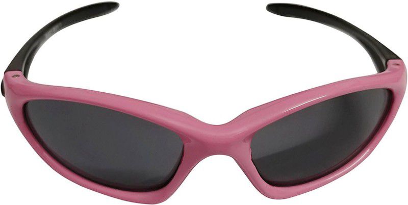 Sports Sunglasses  (For Boys & Girls, Pink)