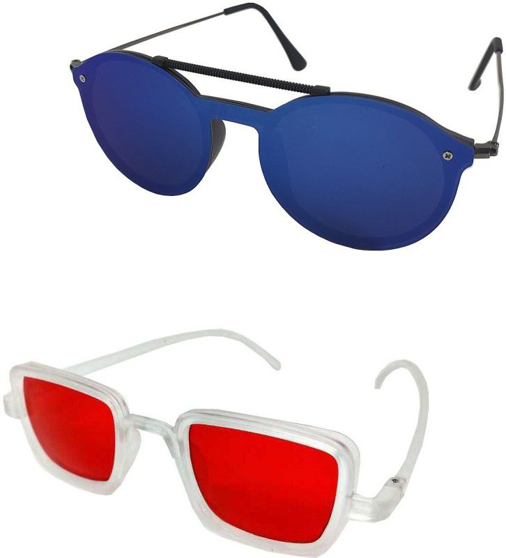 UV Protection Wayfarer Sunglasses (55)  (For Boys, Multicolor)