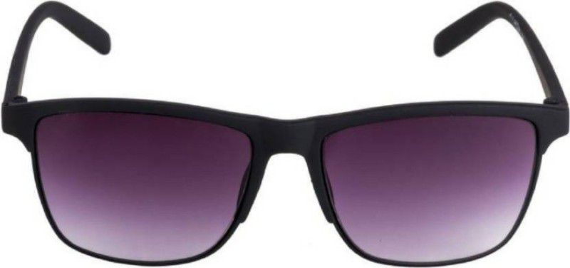 Mirrored Spectacle Sunglasses (65)  (For Men & Women, Violet)