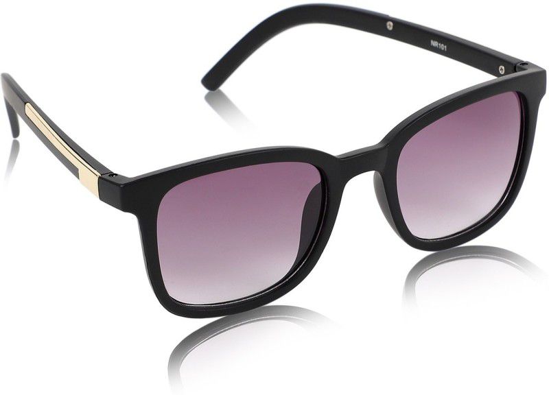 UV Protection, Mirrored Retro Square, Wayfarer, Sports Sunglasses (Free Size)  (For Men & Women, Brown)