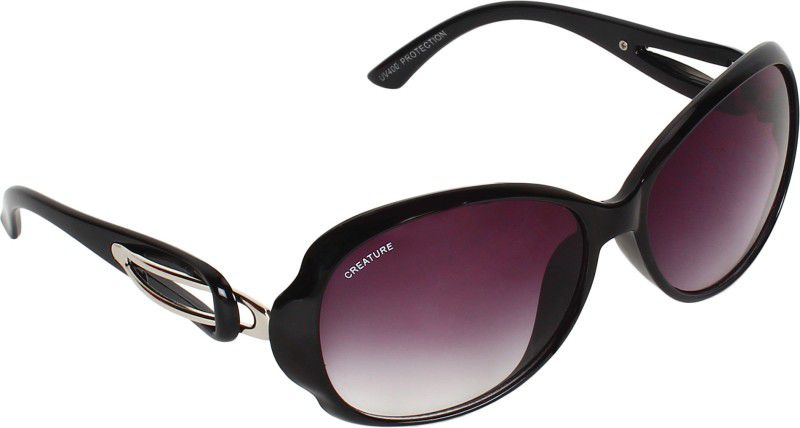 UV Protection, Gradient Cat-eye Sunglasses (Free Size)  (For Women, Violet)
