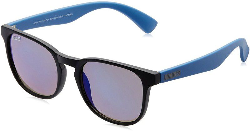 UV Protection Wayfarer Sunglasses (51)  (For Men & Women, Blue)