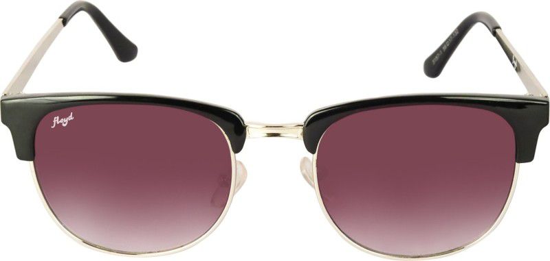 UV Protection Round Sunglasses (18)  (For Men & Women, Violet)