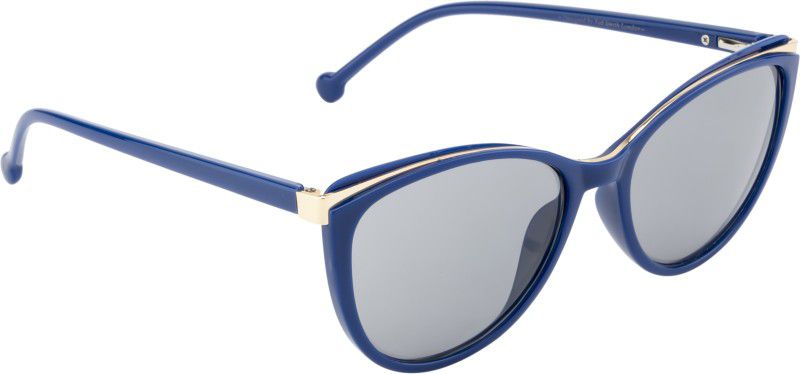UV Protection Cat-eye Sunglasses (52)  (For Women, Grey)