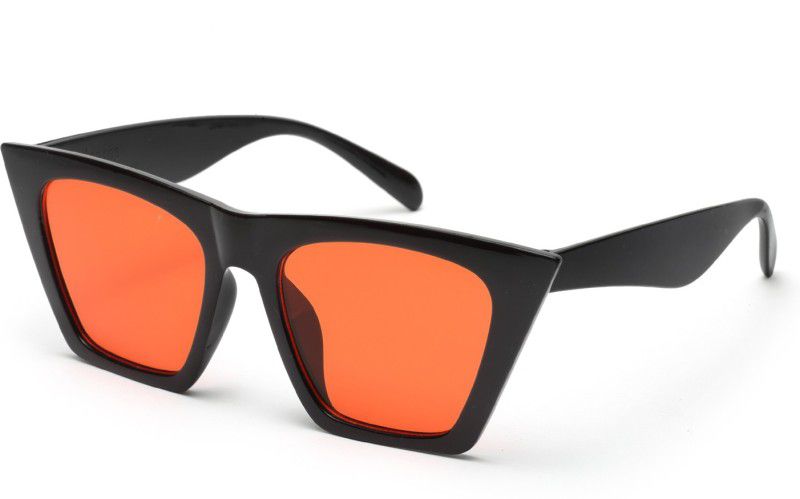Rectangular Sunglasses  (For Men & Women, Red)