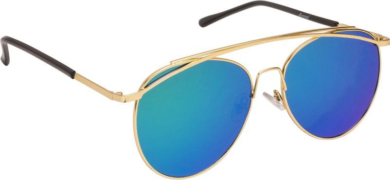 UV Protection Aviator Sunglasses (55)  (For Women, Green)