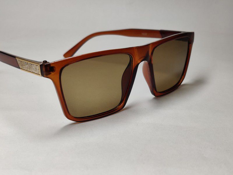 UV Protection, Others Retro Square Sunglasses (Free Size)  (For Women, Brown)