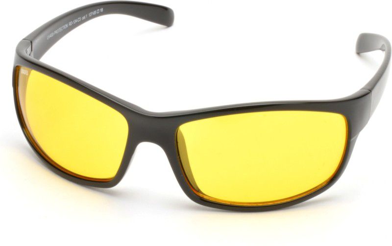 UV Protection Sports Sunglasses (65)  (For Men & Women, Yellow)