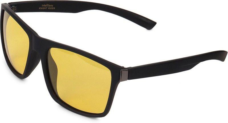 Retro Square Sunglasses  (For Men & Women, Yellow)