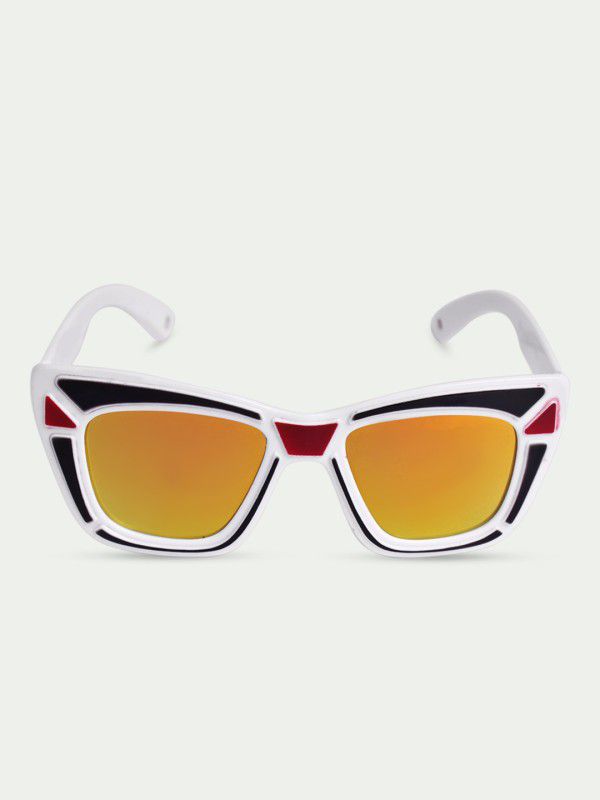 UV Protection Wayfarer Sunglasses (51)  (For Boys & Girls, Yellow)