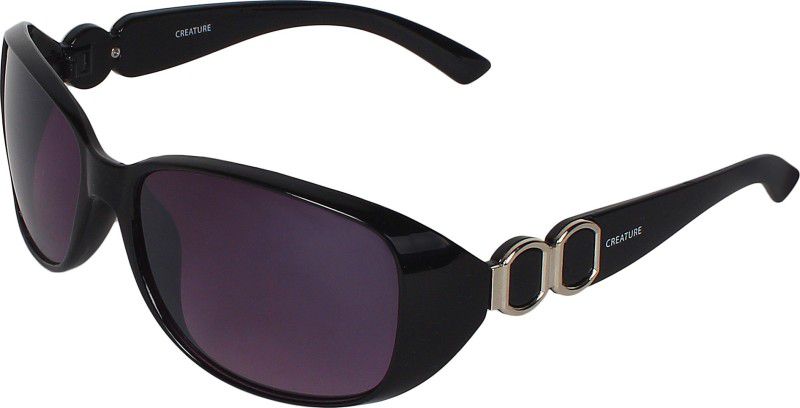 UV Protection Cat-eye Sunglasses (50)  (For Men & Women, Violet)