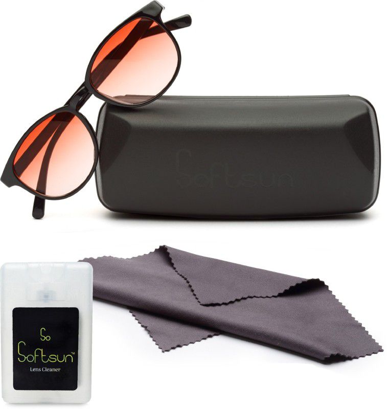 UV Protection Wayfarer Sunglasses (55)  (For Men & Women, Red)