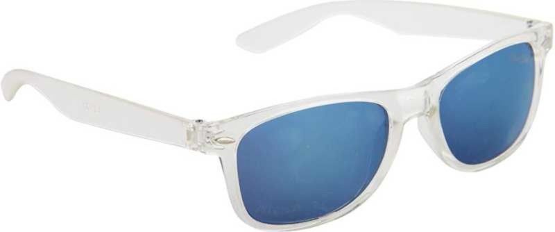 Polarized, UV Protection, Riding Glasses Wayfarer Sunglasses (Free Size)  (For Men & Women, Blue)