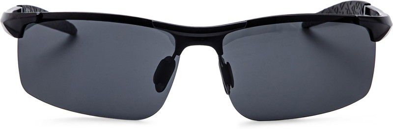 Over-sized Sunglasses  (For Men, Black)