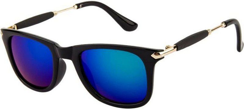 UV Protection Wayfarer Sunglasses (95)  (For Men & Women, Blue)