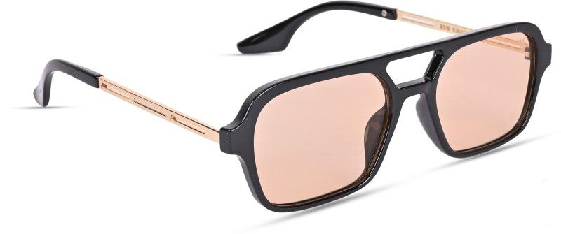 UV Protection Wayfarer Sunglasses (53)  (For Men & Women, Orange)