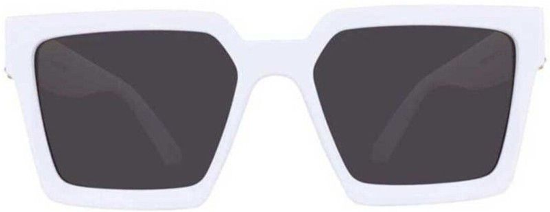 UV Protection Retro Square Sunglasses (50)  (For Boys & Girls, Pink)