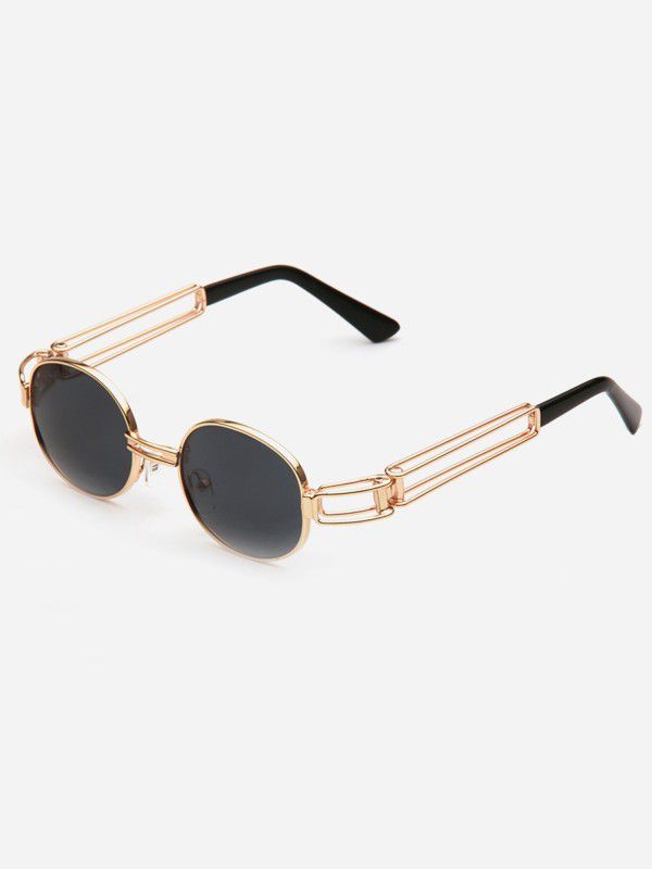 Others Retro Square Sunglasses (Free Size)  (For Women, Black)
