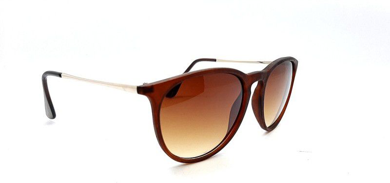 Polarized, UV Protection, Riding Glasses, Others Wayfarer Sunglasses (Free Size)  (For Girls, Brown)