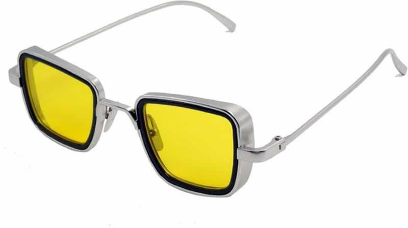UV Protection Spectacle Sunglasses (35)  (For Boys, Yellow)