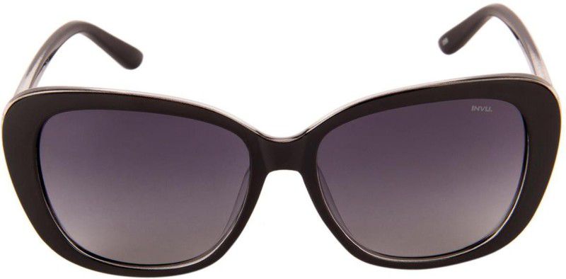 UV Protection, Riding Glasses Cat-eye Sunglasses (55)  (For Women, Grey)