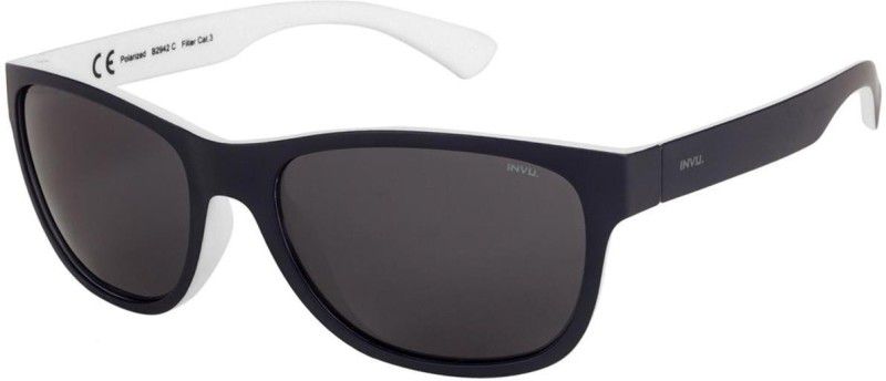 UV Protection Rectangular Sunglasses (57)  (For Men, Blue)