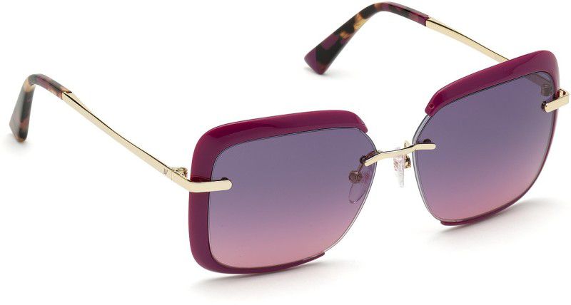 UV Protection Butterfly Sunglasses (54)  (For Women, Violet)