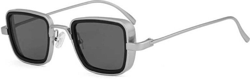 UV Protection, UV Protection, Polarized Retro Square Sunglasses (Free Size)  (For Boys, Black)