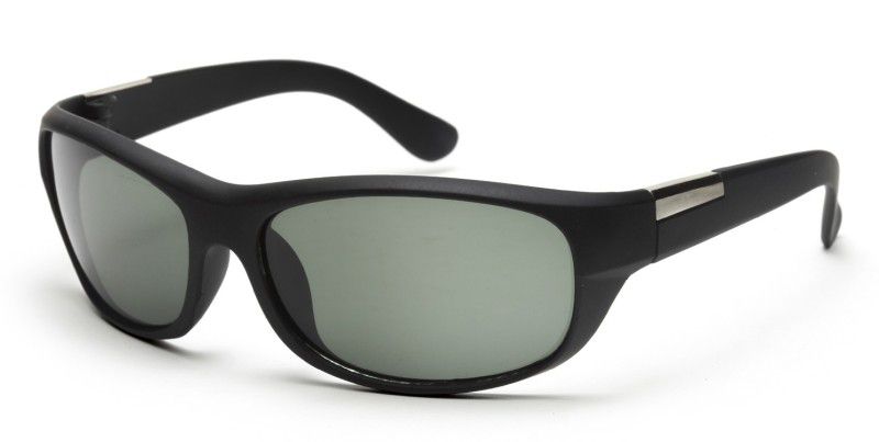 Sports Sunglasses  (For Men & Women, Black)