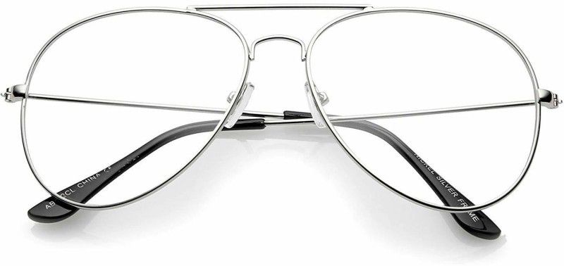 UV Protection Aviator Sunglasses (53)  (For Men & Women, Clear)