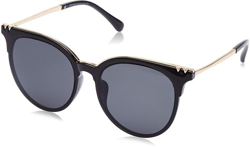 UV Protection Round Sunglasses (54)  (For Men & Women, Grey)