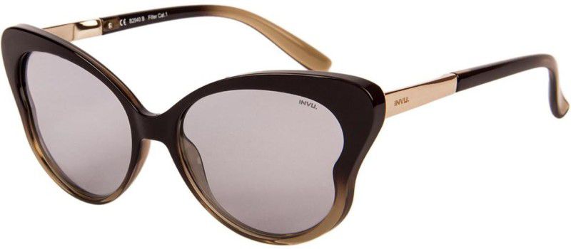 UV Protection, Riding Glasses Cat-eye Sunglasses (57)  (For Women, Blue)