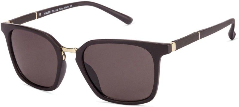 by Lenskart Polarized, UV Protection Wayfarer Sunglasses (52)  (For Men & Women, Brown)