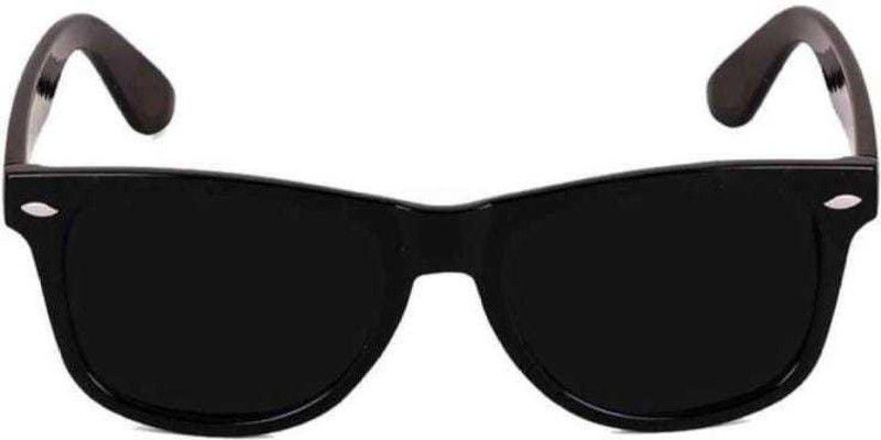UV Protection Wayfarer Sunglasses (56)  (For Boys & Girls, Black)