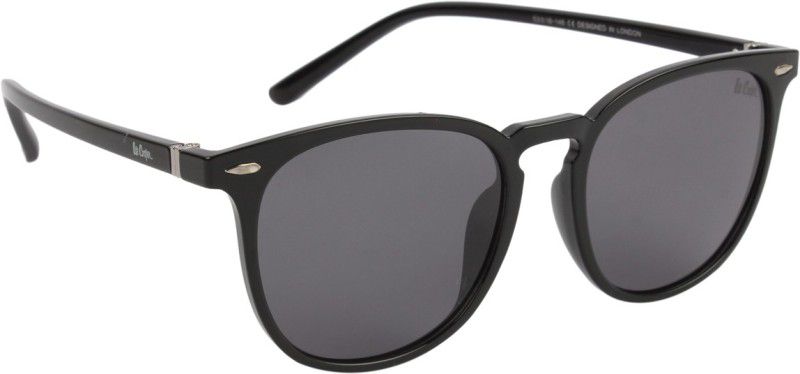 Polarized Round Sunglasses (53)  (For Men & Women, Black)