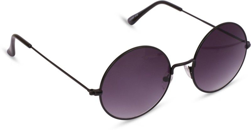 Round Sunglasses  (For Men & Women, Violet)