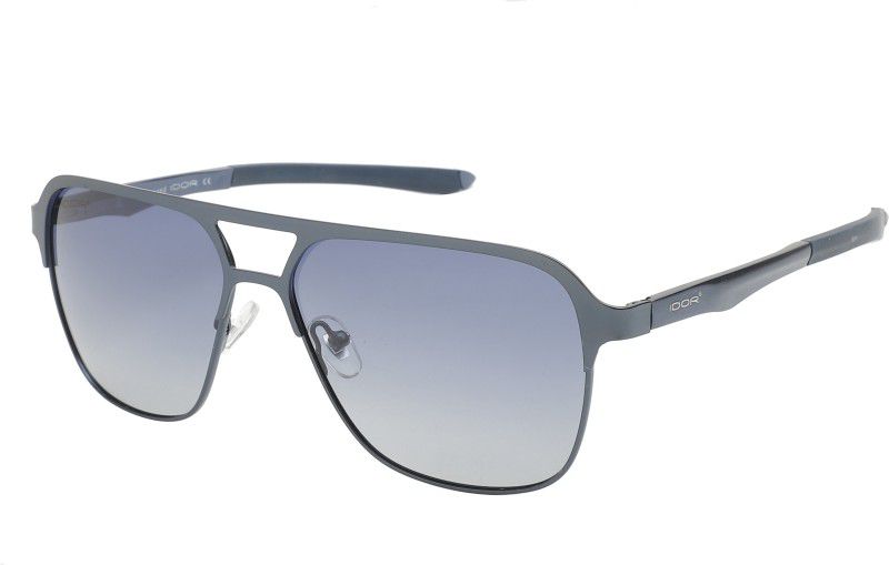 Polarized Aviator Sunglasses (Free Size)  (For Men, Blue)