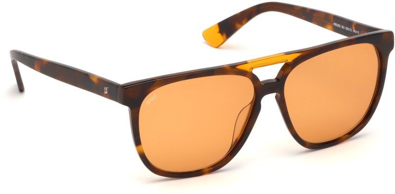 UV Protection Retro Square Sunglasses (59)  (For Men & Women, Yellow)