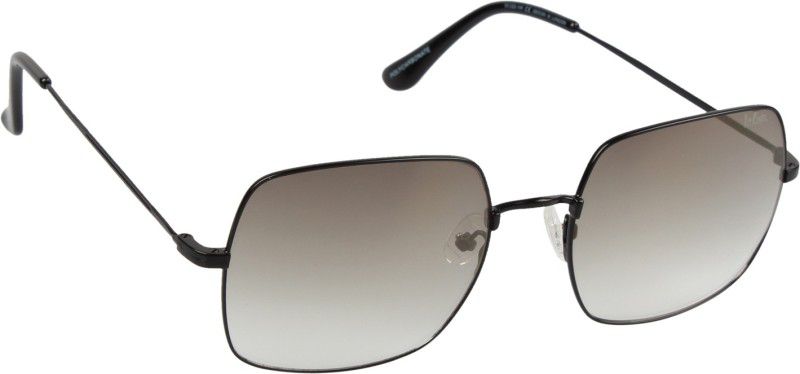 Gradient Retro Square Sunglasses (55)  (For Women, Green)