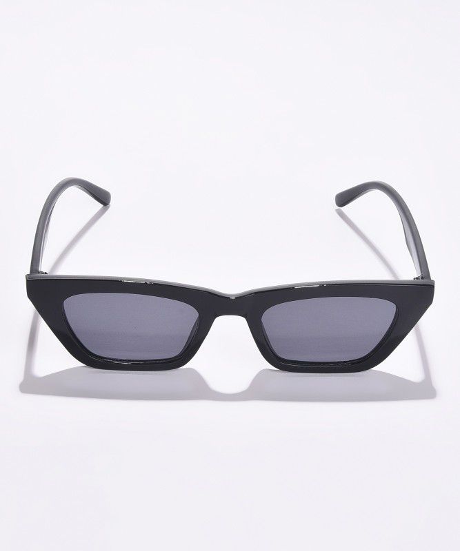 Others Cat-eye Sunglasses (55)  (For Women, Black)