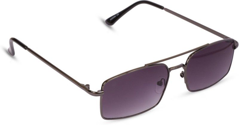 Rectangular Sunglasses  (For Men & Women, Violet)