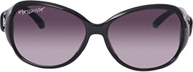 UV Protection Oval Sunglasses (55)  (For Women, Blue)