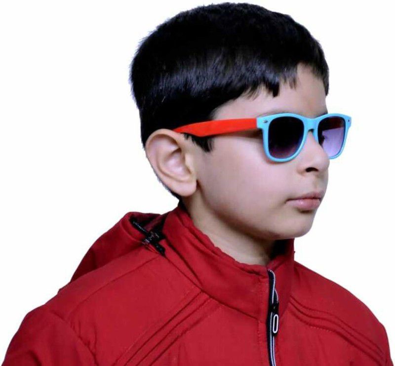 UV Protection Wayfarer Sunglasses (45)  (For Boys, Grey)
