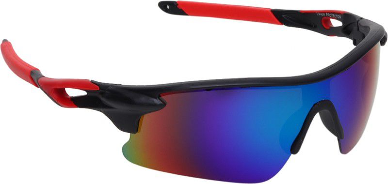 UV Protection, Riding Glasses Sports Sunglasses (42)  (For Boys & Girls, Multicolor)