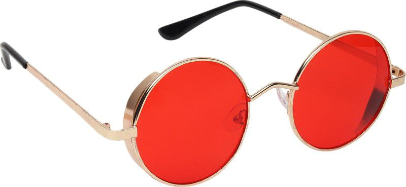 UV Protection Rectangular Sunglasses (43)  (For Men & Women, Red)